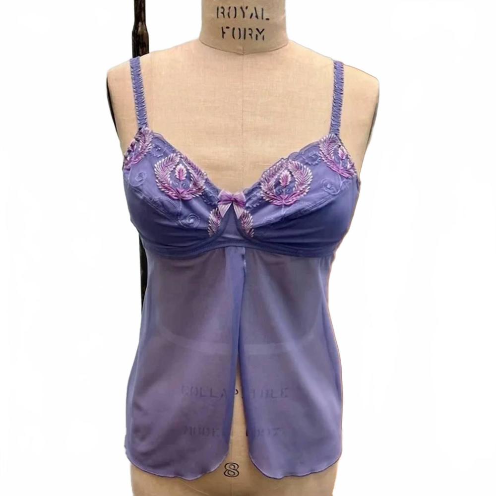 NEW AMOENA women's brigitte sb top in lavender